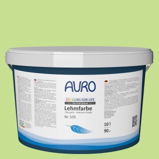 Auro Profi-Lehmfarbe 535 - Colours for life - spring green 15