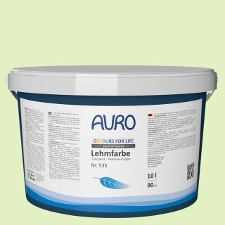 Auro Profi-Lehmfarbe 535 - Colours for life - spring green 25