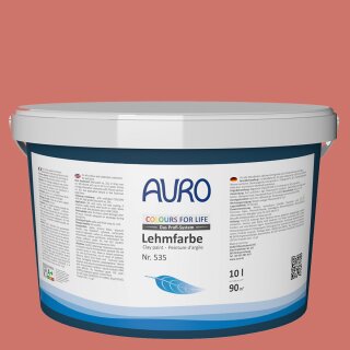 Auro Profi-Lehmfarbe 535 - Colours for life - terra cotta tone 10