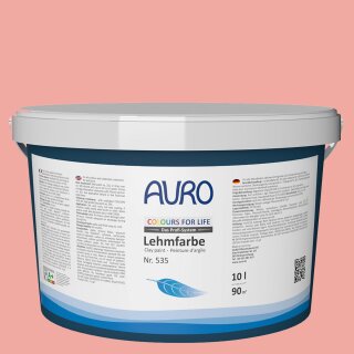 Auro Profi-Lehmfarbe 535 - Colours for life - terra cotta tone 20