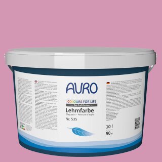 Auro Profi-Lehmfarbe 535 - Colours for life - velvet touch