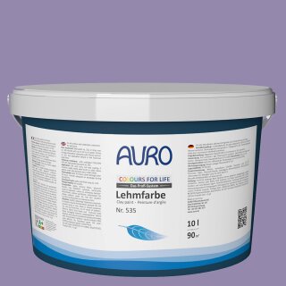 Auro Profi-Lehmfarbe 535 - Colours for life - violet harmony