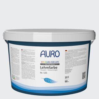 Auro Profi-Lehmfarbe 535 - Colours for life - white plum