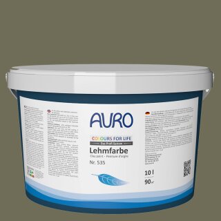 Auro Profi-Lehmfarbe 535 - Colours for life - wildness green