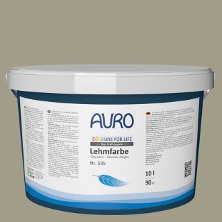 Auro Profi-Lehmfarbe 535 - Colours for life - wildness green 10