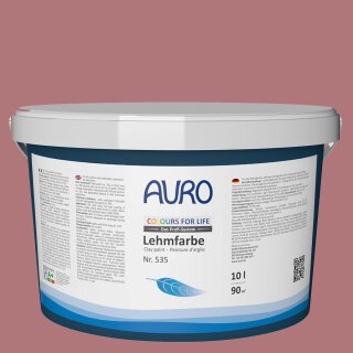 Auro Profi-Lehmfarbe 535 - Colours for life - wood berry 05