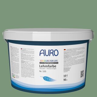 Auro Profi-Lehmfarbe 535 - Colours for life - zucchini 05