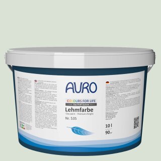 Auro Profi-Lehmfarbe 535 - Colours for life - zucchini 25
