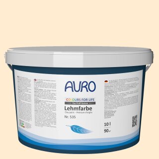 Auro Profi-Lehmfarbe 535 - Colours for life - 10.1 corn 10 Liter