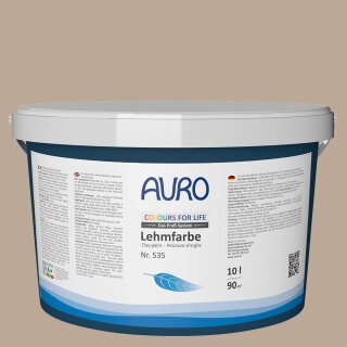 Auro Profi-Lehmfarbe 535 - Colours for life - 216 latte macchiato 10 Liter