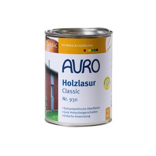 Auro Holzlasur Classic 930-00 Farblos 2,5 Liter