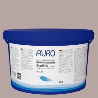 Auro Innenraumfarbe Kalkfarbe Ecolith 584 - Colours for life - chocolat range 15