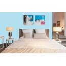 Auro Innenraumfarbe Kalkfarbe Ecolith 584 - Colours for life - ice blue 15