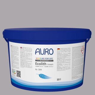 Auro Innenraumfarbe Kalkfarbe Ecolith 584 - Colours for life - mocca 15