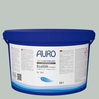 Auro Innenraumfarbe Kalkfarbe Ecolith 584 - Colours for life - moss green 20