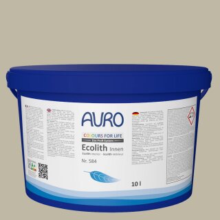 Auro Innenraumfarbe Kalkfarbe Ecolith 584 - Colours for life - olive 15