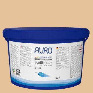 Auro Innenraumfarbe Kalkfarbe Ecolith 584 - Colours for life - serengeti 15