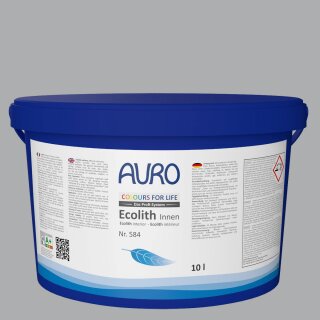 Auro Innenraumfarbe Kalkfarbe Ecolith 584 - Colours for life - slate 15
