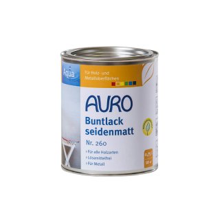 Auro Buntlack seidenmatt 260-65 Gr&uuml;n 0,75 Liter