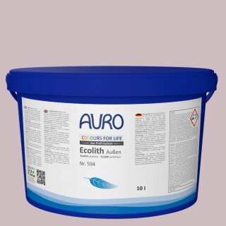 Auro Kalk-Fassadenfarbe Ecolith 594 - Colours for life -  dark bazaar 20