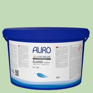 Auro Kalk-Fassadenfarbe Ecolith 594 - Colours for life -  fern 20