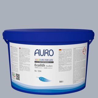 Auro Kalk-Fassadenfarbe Ecolith 594 - Colours for life -  graphite 15