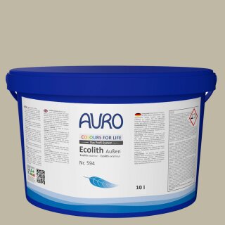 Auro Kalk-Fassadenfarbe Ecolith 594 - Colours for life -  olive 15