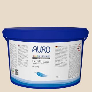 Auro Kalk-Fassadenfarbe Ecolith 594 - Colours for life -  olive green 25