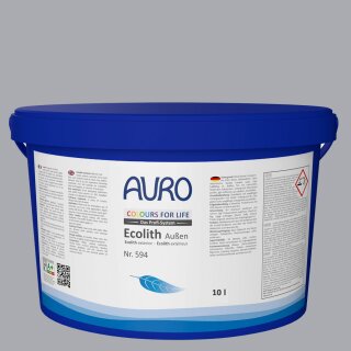 Auro Kalk-Fassadenfarbe Ecolith 594 - Colours for life -  plum grey 15