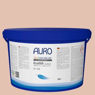 Auro Kalk-Fassadenfarbe Ecolith 594 - Colours for life -  rolling tobacco 20