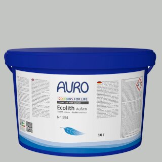 Auro Kalk-Fassadenfarbe Ecolith 594 - Colours for life -  slate 20
