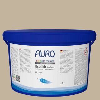 Auro Kalk-Fassadenfarbe Ecolith 594 - Colours for life -  sludge 15