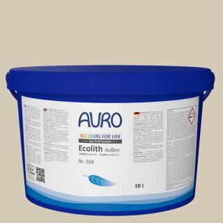 Auro Kalk-Fassadenfarbe Ecolith 594 - Colours for life -  sludge 20