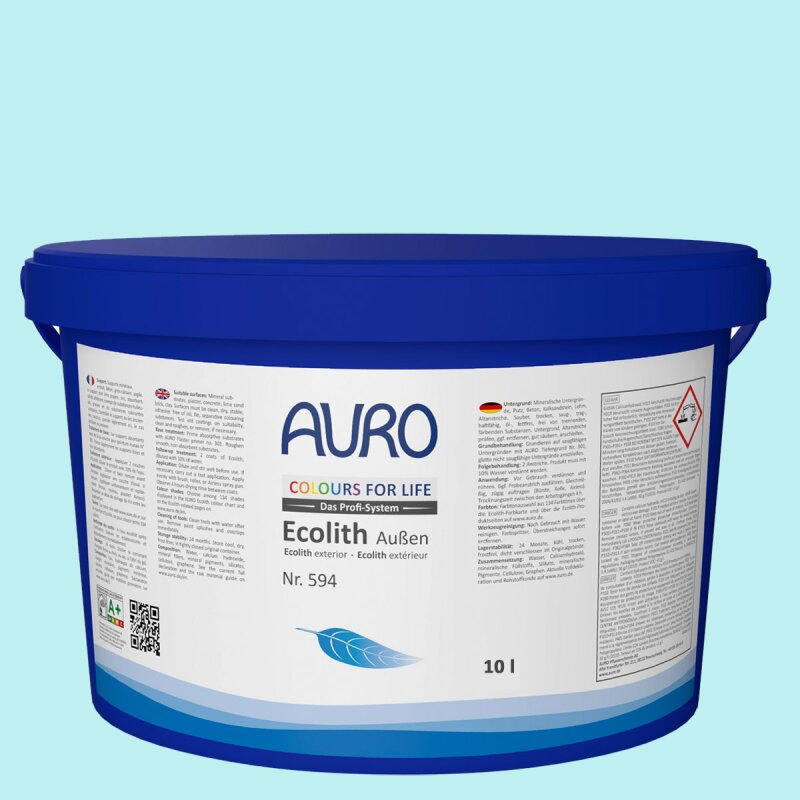 Auro Kalk-Fassadenfarbe Ecolith 594 - Colours for life - wave 20