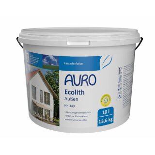 Auro Kalkfarbe Ecolith Fassade 343 - 10 Liter