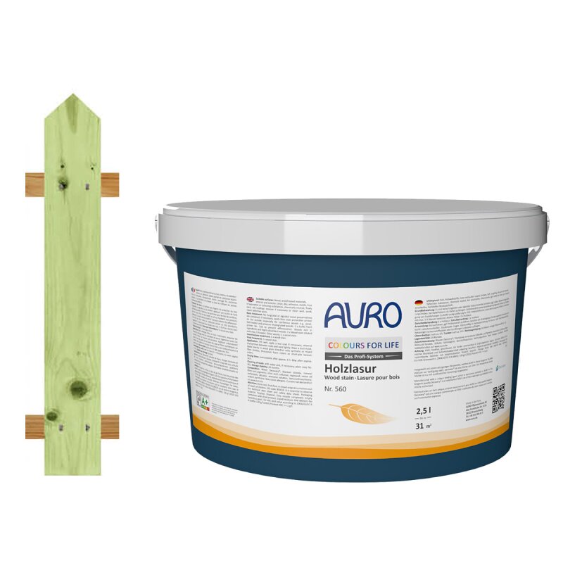Auro Holzlasur 560 - Colours for life - grasshopper