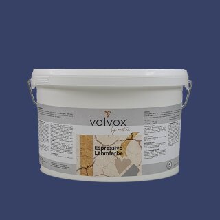 Volvox Espressivo Lehmfarbe blau - 179