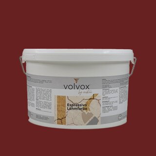 Volvox Espressivo Lehmfarbe bordeaux - 275