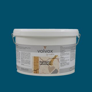 Volvox Espressivo Lehmfarbe königsblau - 258