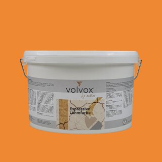 Volvox Espressivo Lehmfarbe mandarine - 265