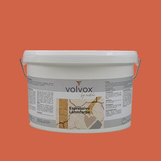 Volvox Espressivo Lehmfarbe mohn - 170
