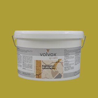 Volvox Espressivo Lehmfarbe senf - 259