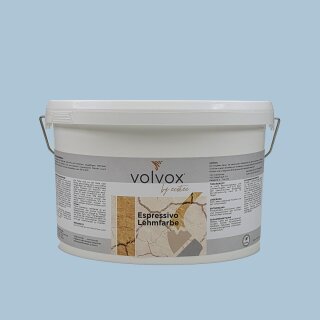 Volvox Espressivo Lehmfarbe stahlblau - 154