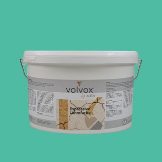 Volvox Espressivo Lehmfarbe turquoise - 044