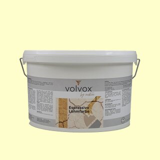 Volvox Espressivo Lehmfarbe lemon - 090 2,5 Liter