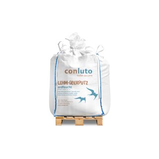 Conluto Lehm-Oberputz erdfeucht 1000 kg BigBag