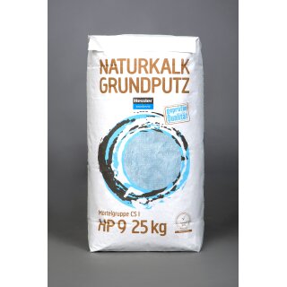 Hessler Naturkalk-Grundputz HP 9 - 25 kg