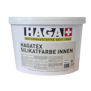 Haga Hagatex-Innensilikat-Mineralfarbe 601 weiss - 14,4 Liter
