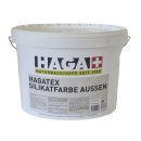 Haga Hagatex-Silikat-Mineralfarbe 600 weiss - 14,4 Liter