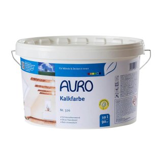 Auro Kalkfarbe 326 weiss 10 Liter